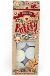 Pack of 10 Gingerbread Tealights